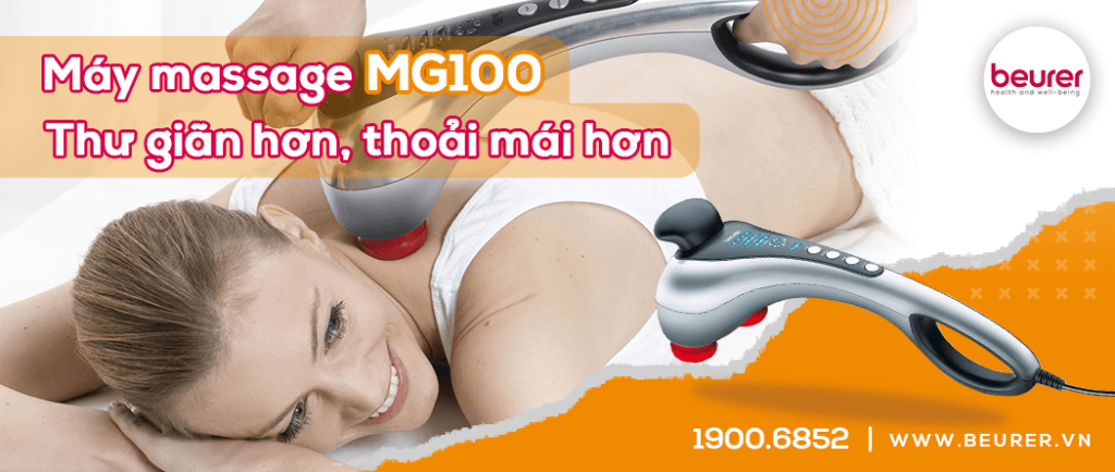 máy massage cầm tay beurer mg100