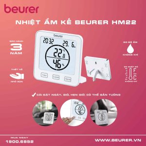 nhiệt ẩm kế đo nhiệt độ trong phòng hm 22